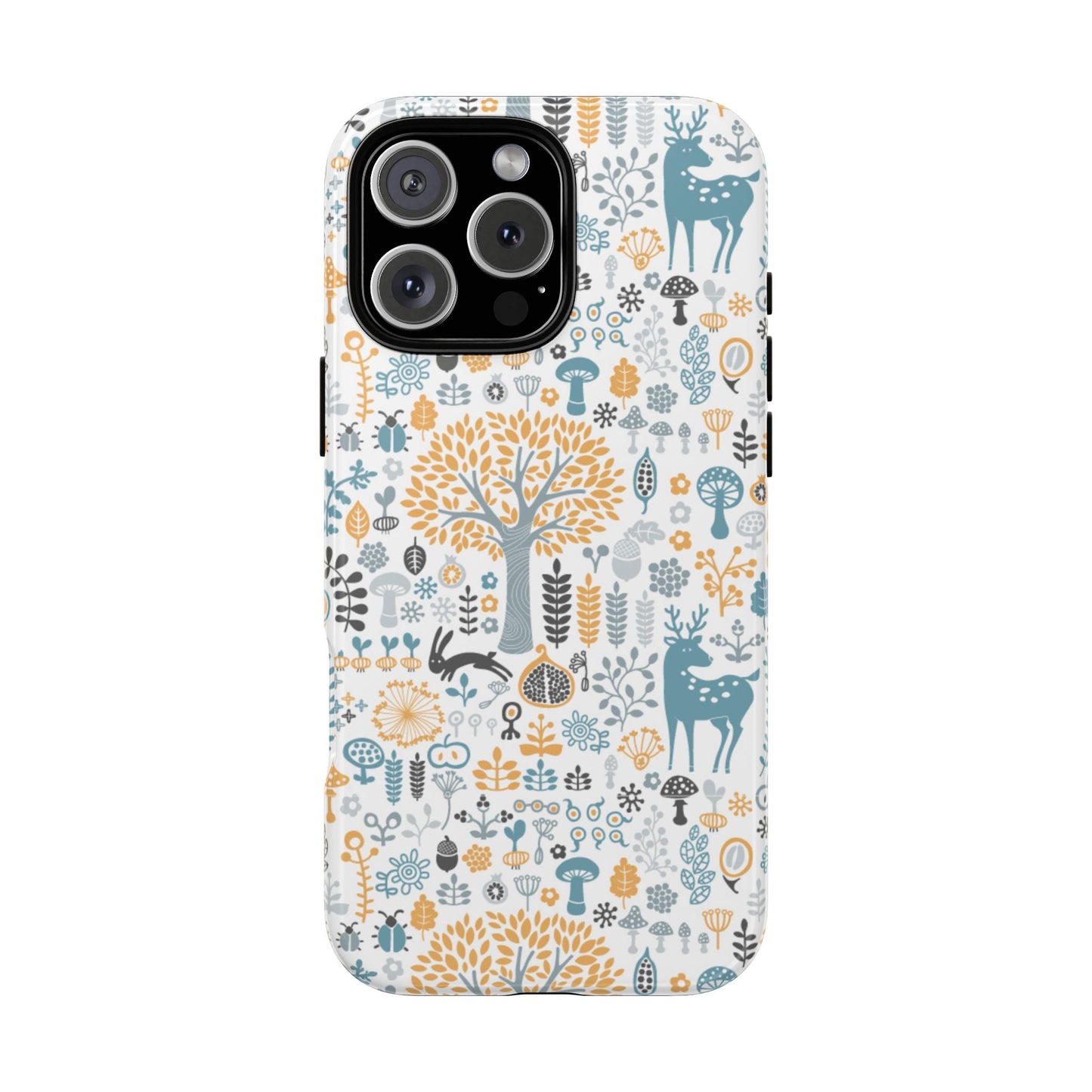 Nature-Inspired Phone Case, Durable Protective Cover, Bohemian Phone Accessory, Symbol of Strength, Eco-Friendly Gift