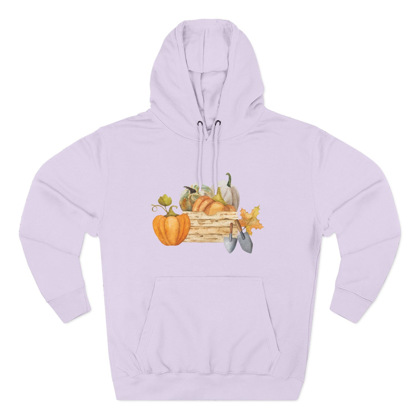 Autumn Harvest Fleece Hoodie, Cozy Fall Sweatshirt, Pumpkin Hoodie, Seasonal Apparel, Gift for Thanksgiving