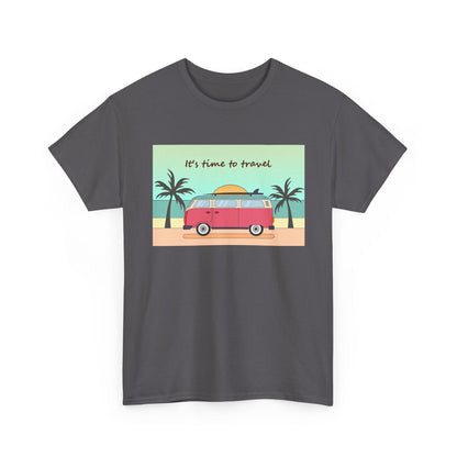 Van Life T-Shirt, Adventure Graphic Tee, Road Trip Unisex Shirt, Nature Wanderlust Top, Camping Hiking Apparel - MaisonThreadory