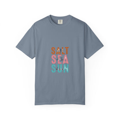 Salt Sea Sun Graphic Tee — Beach Vibes Summer T-Shirt