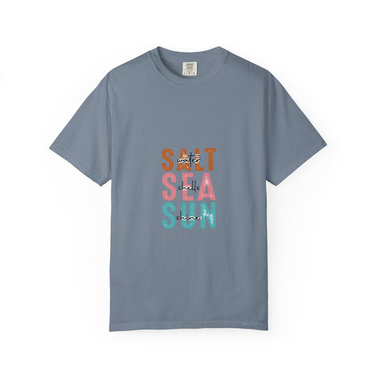 Salt Sea Sun Graphic Tee — Beach Vibes Summer T-Shirt
