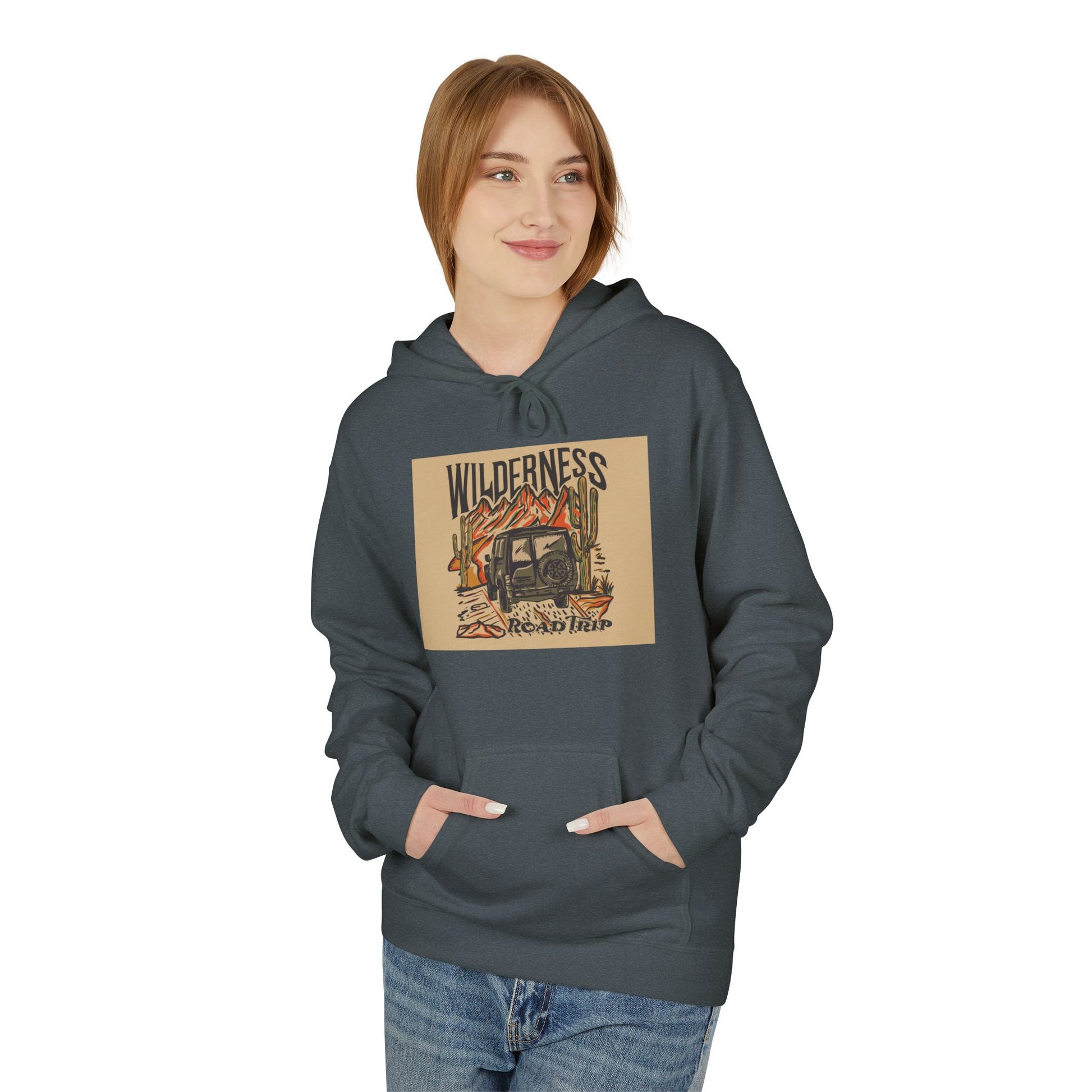 Wilde Bless Fleece Hoodie - Unisex, Cozy Style, Perfect for Casual Wear, Gifts, Outdoor Adventures, Festivals - MaisonThreadory