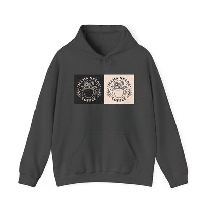 Cozy Coffee Lover's Hoodie, Unisex Sweatshirt, Gift for Coffee Enthusiasts, Casual Wear, Ideal for Cafe Hopping - MaisonThreadory