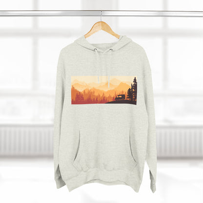 Cozy Adventure Hoodie - Great for Camping, Outdoors, Travel, Gift for Nature Lovers, Fall Style, Hiking Gear - MaisonThreadory