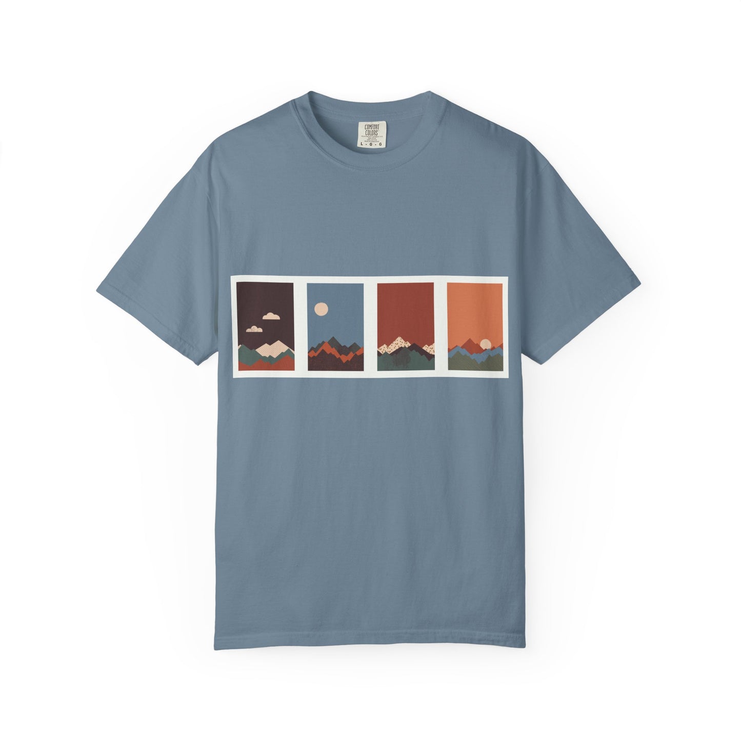 Unisex Mountain Sunset T-Shirt | Cozy Casual Wear, Nature Lover Gift, Travel Tee, Outdoor Adventure Shirt, Hiking Apparel