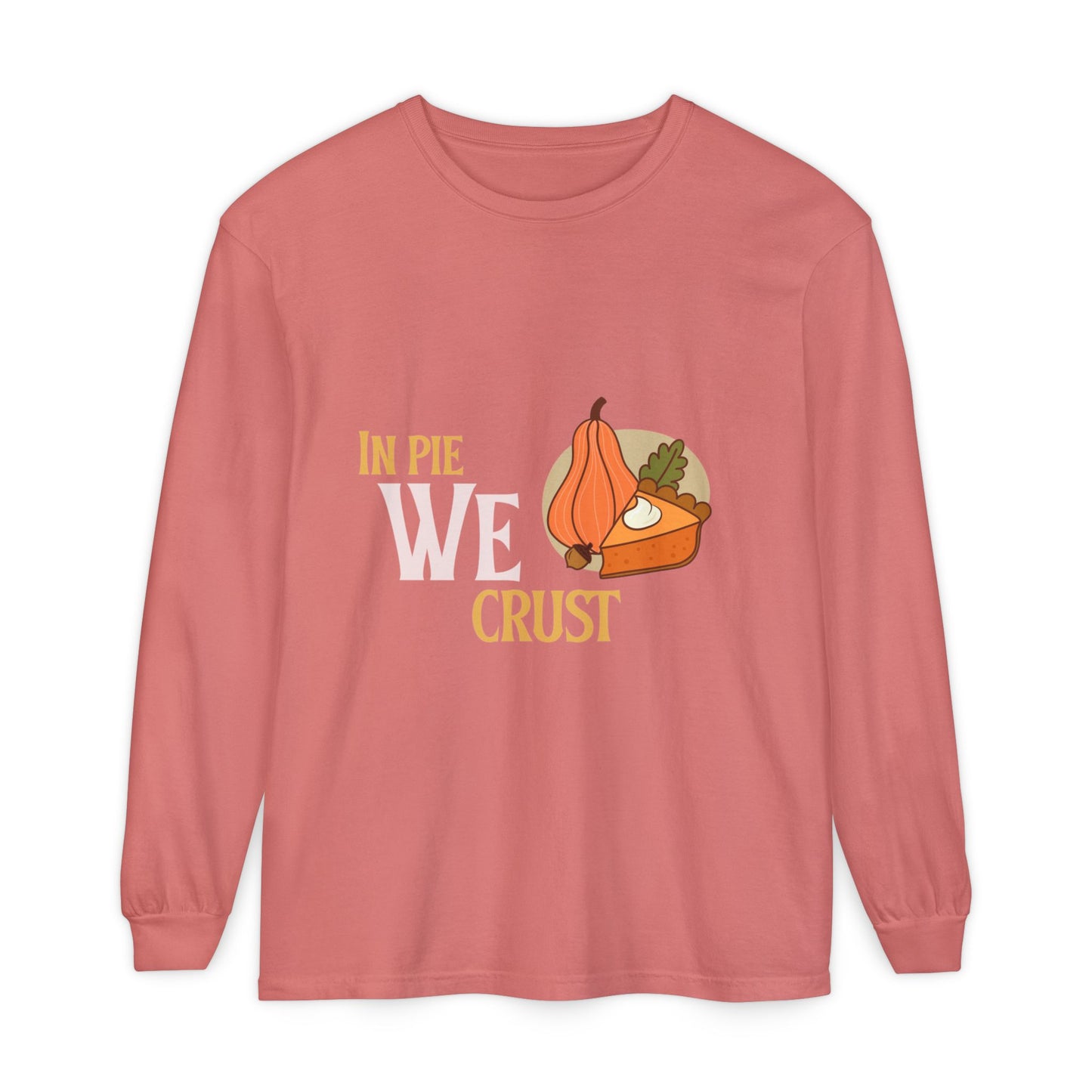 Fall Kitchen Humor Long Sleeve T-Shirt, Thanksgiving Gift, Thanksgiving Sweater, Pie Lovers Shirt, Cozy Fall Apparel, Unisex Sweatshirt - MaisonThreadory