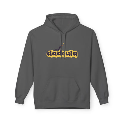 Dramatic Fleece Hoodie with Unique Design, Cozy Fall Apparel, Great for Halloween, Casual Wear, Gift for Friends - MaisonThreadory