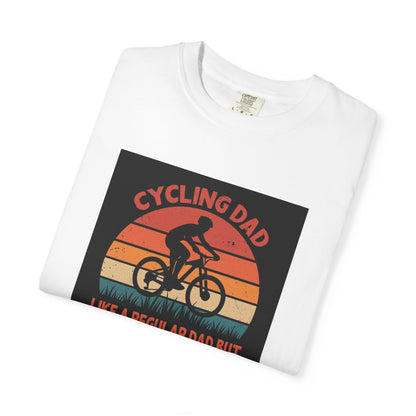 Cycling Dad T-Shirt, Vintage Bike Shirt for Dads, Perfect Gift for Father's Day, Cycling Enthusiasts Tee, Casual Family Gift - MaisonThreadory