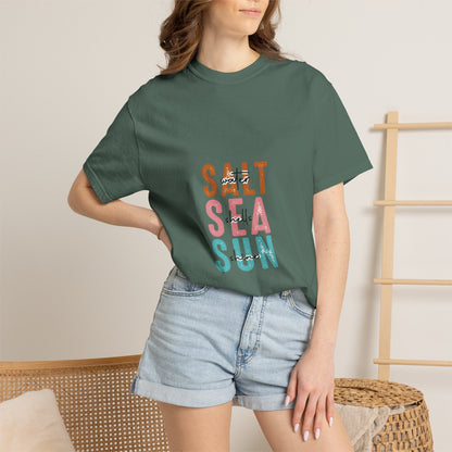 Salt Sea Sun Graphic Tee — Beach Vibes Summer T-Shirt