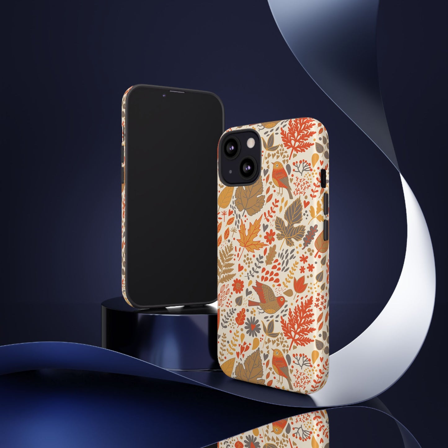 Floral Phone Case - Tough Cases for Nature Lovers, Stylish Cover, Nature-Themed Gift, Phone Accessories, Fall Aesthetic