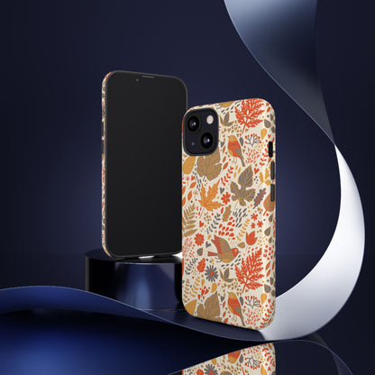 Floral Phone Case - Tough Cases for Nature Lovers, Stylish Cover, Nature-Themed Gift, Phone Accessories, Fall Aesthetic