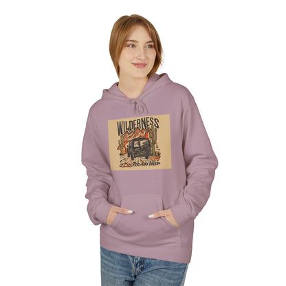 Wilde Bless Fleece Hoodie - Unisex, Cozy Style, Perfect for Casual Wear, Gifts, Outdoor Adventures, Festivals - MaisonThreadory