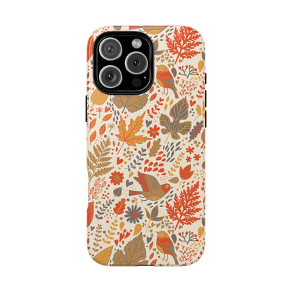 Floral Phone Case - Tough Cases for Nature Lovers, Stylish Cover, Nature-Themed Gift, Phone Accessories, Fall Aesthetic