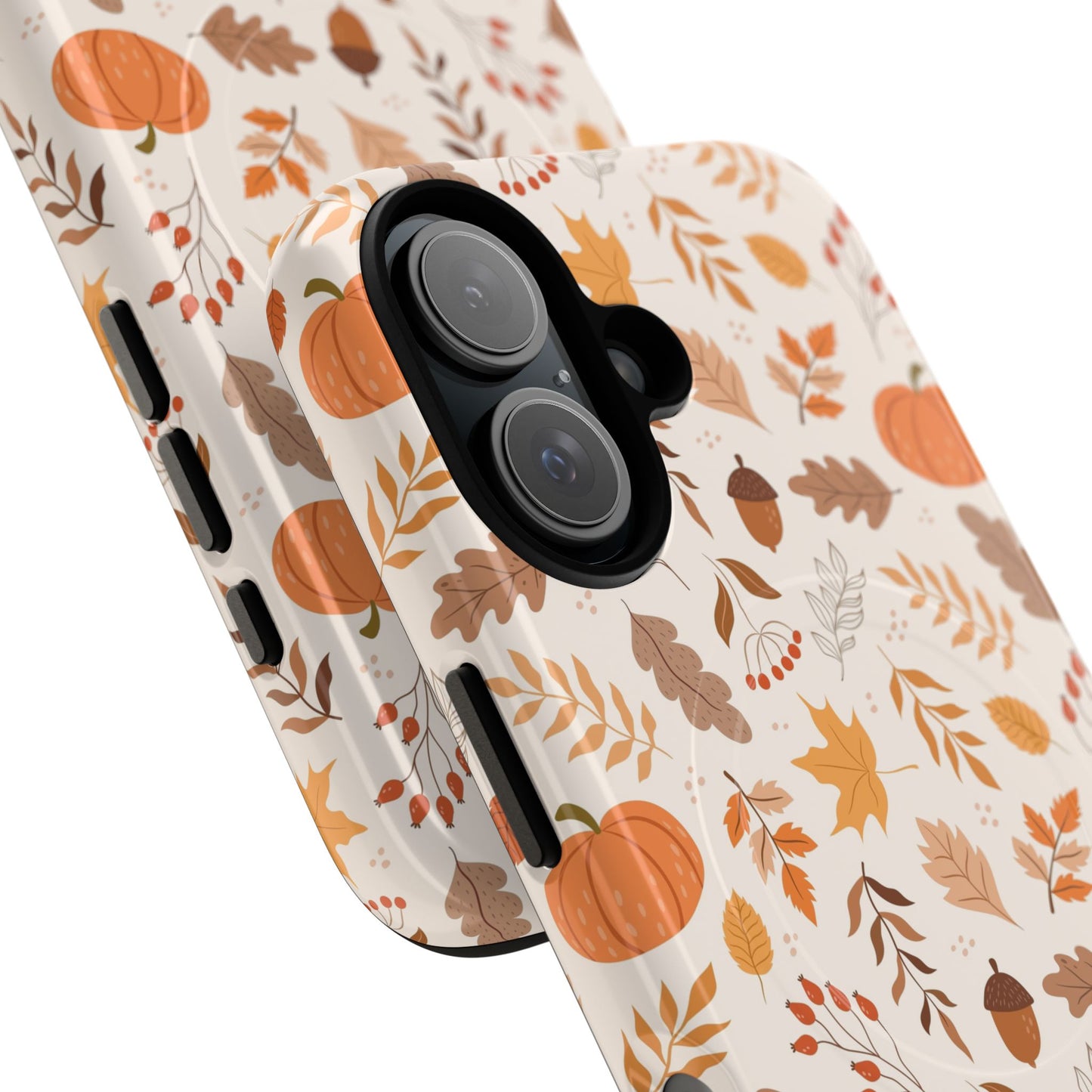 Autumn Floral Phone Case - Tough Magnetic Cases for Fall, Seasonal Accessories, Nature Lover Gifts, Cute Phone Cover, Unique Phone Case - MaisonThreadory