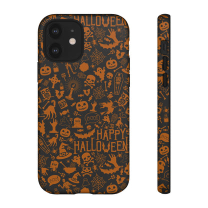 Halloween Phone Case, Tough Cases with Spooky Design, Trick or Treat Accessories, Perfect for Halloween Decor, Gift for Halloween Lovers