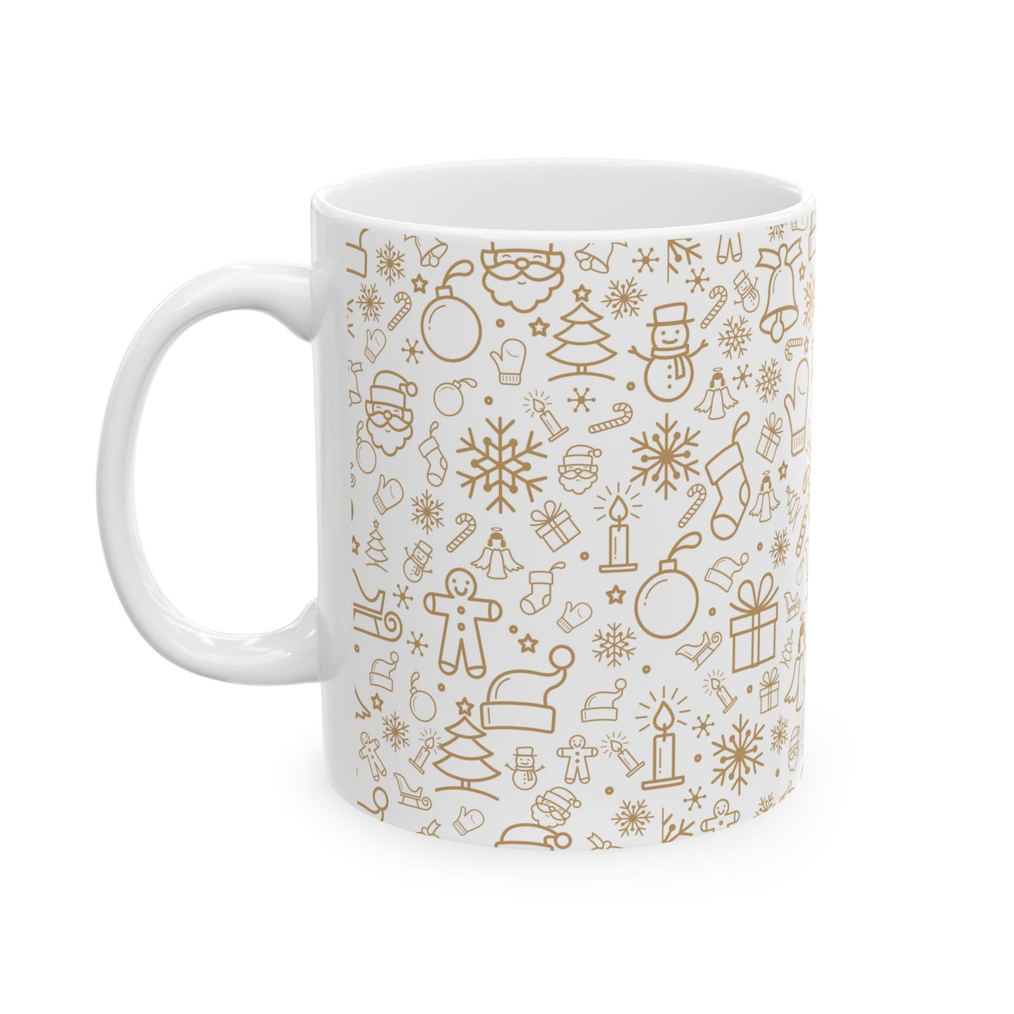 Festive Holiday Ceramic Mug, Cute Christmas Gift for Coffee Lovers, Winter Wonderland Drinkware, Perfect for Hot Cocoa, Ideal for [...]
