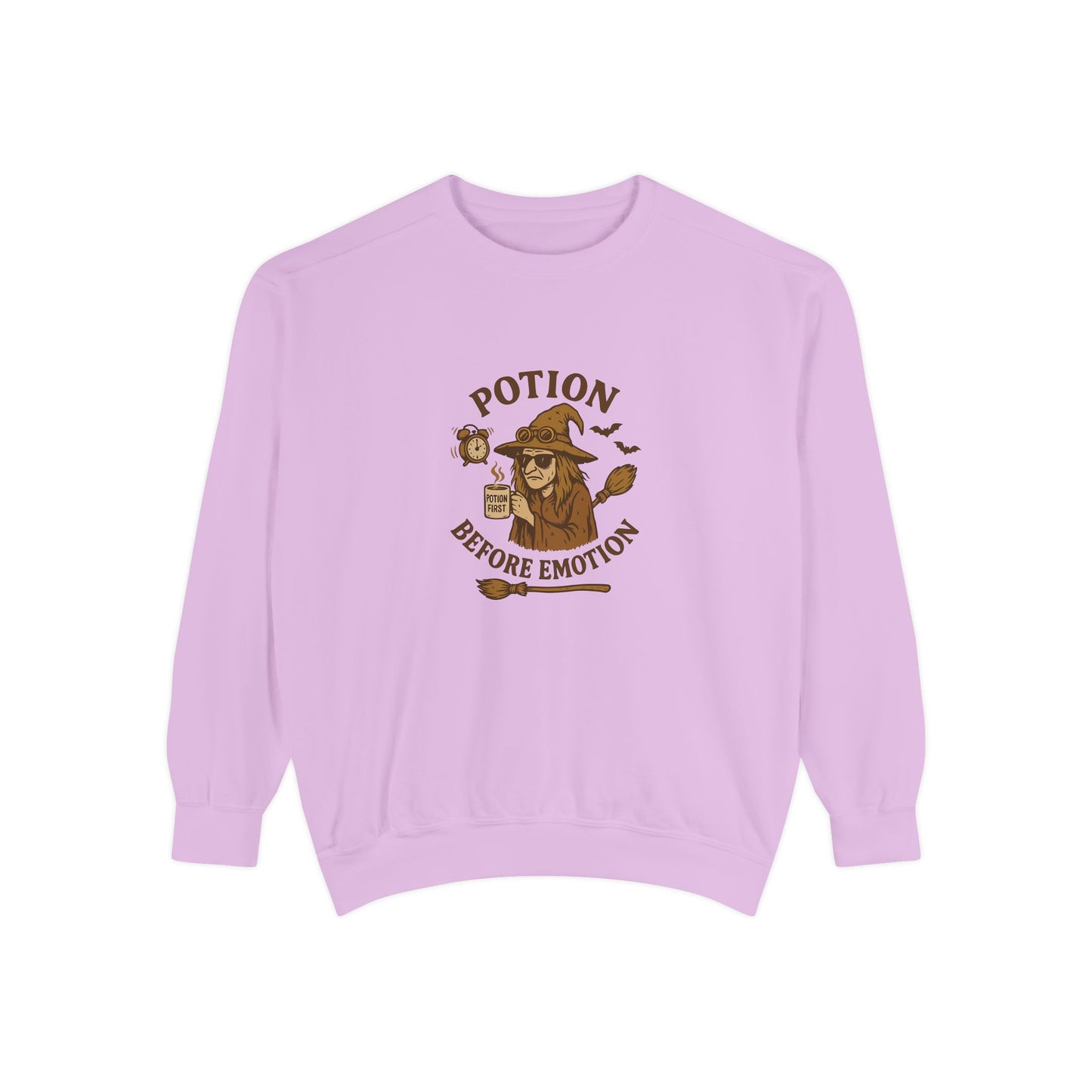 Potion Before Emotion Sweatshirt | Unisex Magical Sweatshirt for Cozy Days, Witchy Gifts, Halloween Apparel, Birthday Present, [...] - MaisonThreadory