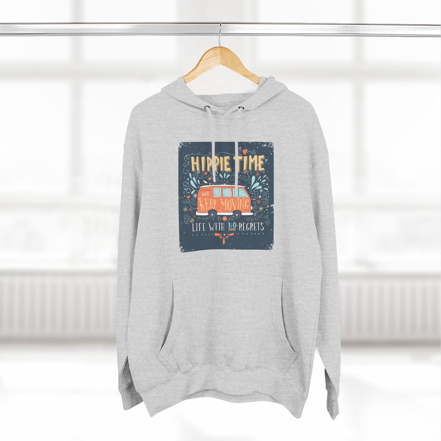 Hip & Cozy Fleece Hoodie - Perfect for Chill Vibes, Gift for Her, Winter Wear, Relaxed Style, Casual Layering - MaisonThreadory