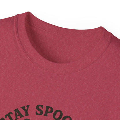 Spooky Halloween Unisex Tee, Stay Spooky Babe Shirt, Plus Size Halloween T-Shirt, Cute Witch Tee, Fall Festive Apparel