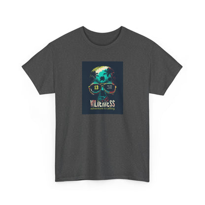 Eco-Friendly Graphic Tee with Funky Design, Unisex Heavy Cotton T-Shirt, Cool Casual Wear, Summer Festival Outfit, Gift for Friends