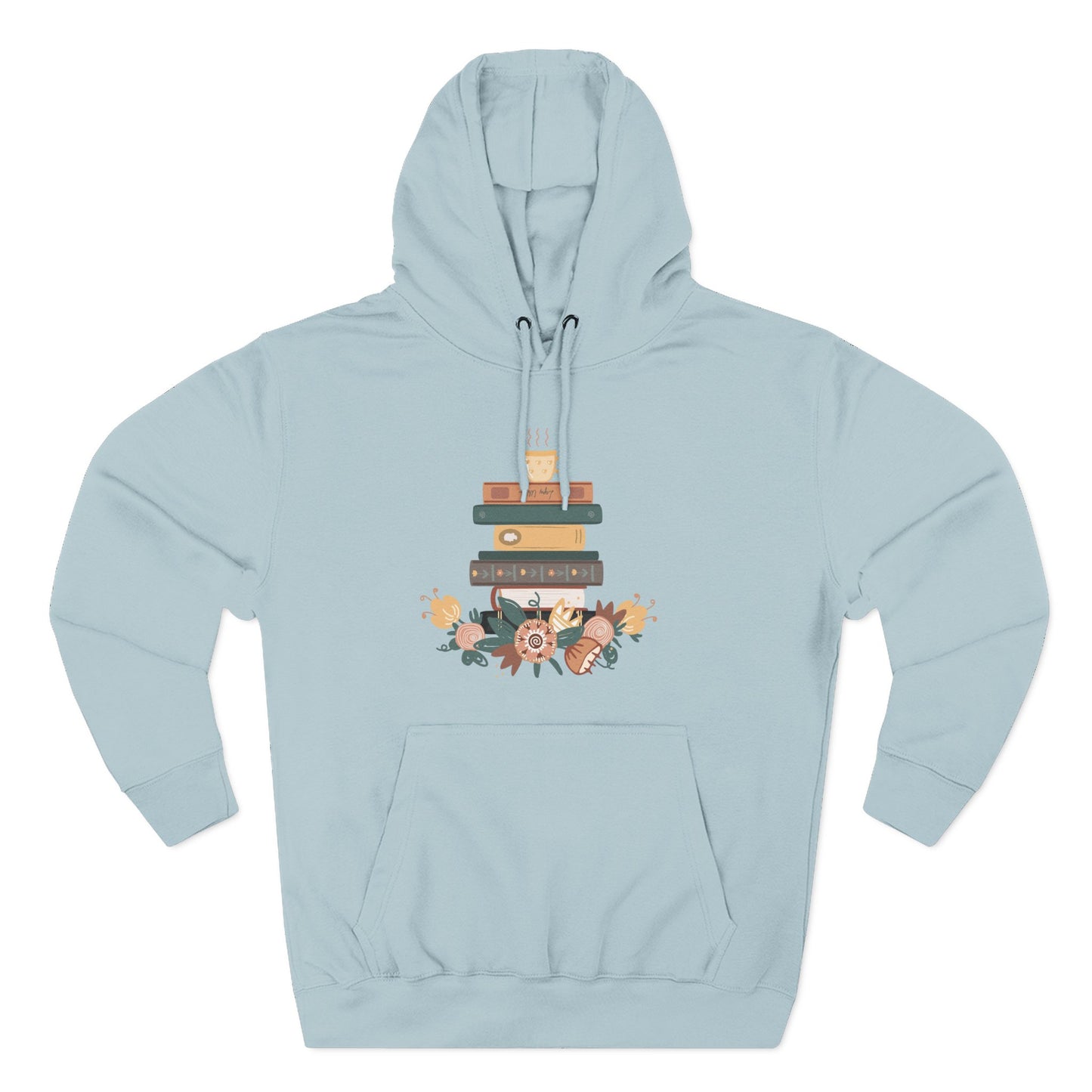 Cozy Book Lover's Hoodie | Three-Panel Fleece, Reading Gift, Literary Sweatshirt, Casual Apparel, Birthday Present, Book Club Outfit - MaisonThreadory