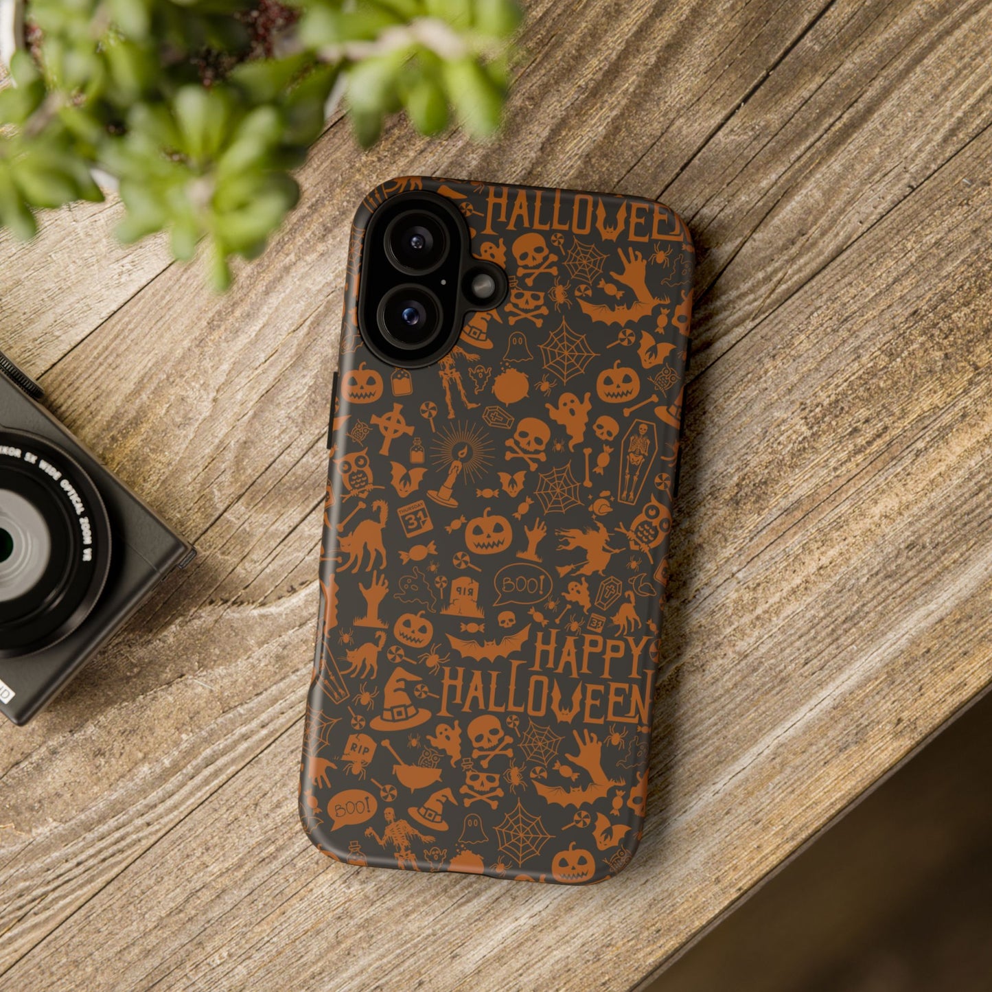 Halloween Phone Case, Tough Cases with Spooky Design, Trick or Treat Accessories, Perfect for Halloween Decor, Gift for Halloween Lovers