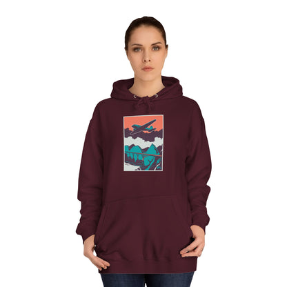 Unisex College Hoodie with Retro Adventure Design | Cozy Sweatshirt for Students, Travel Enthusiasts, Gift Idea, Casual Wear, College [...]