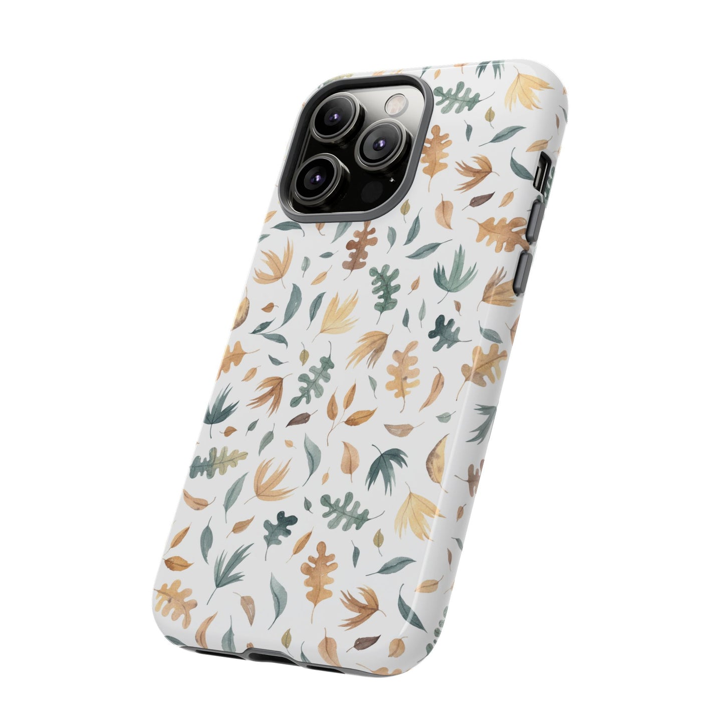 Stylish Floral Phone Case - Tough Cases, Nature-Inspired Design, Gift for Her, Phone Accessory, Floral Pattern Cover