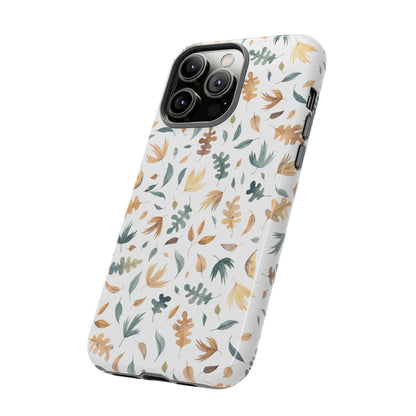 Stylish Floral Phone Case - Tough Cases, Nature-Inspired Design, Gift for Her, Phone Accessory, Floral Pattern Cover