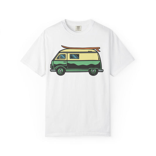 Retro Van Graphic T-Shirt - Perfect for Road Trips, Beach Days, Summer Festivals, Adventure Lovers, Gift for Travelers - MaisonThreadory