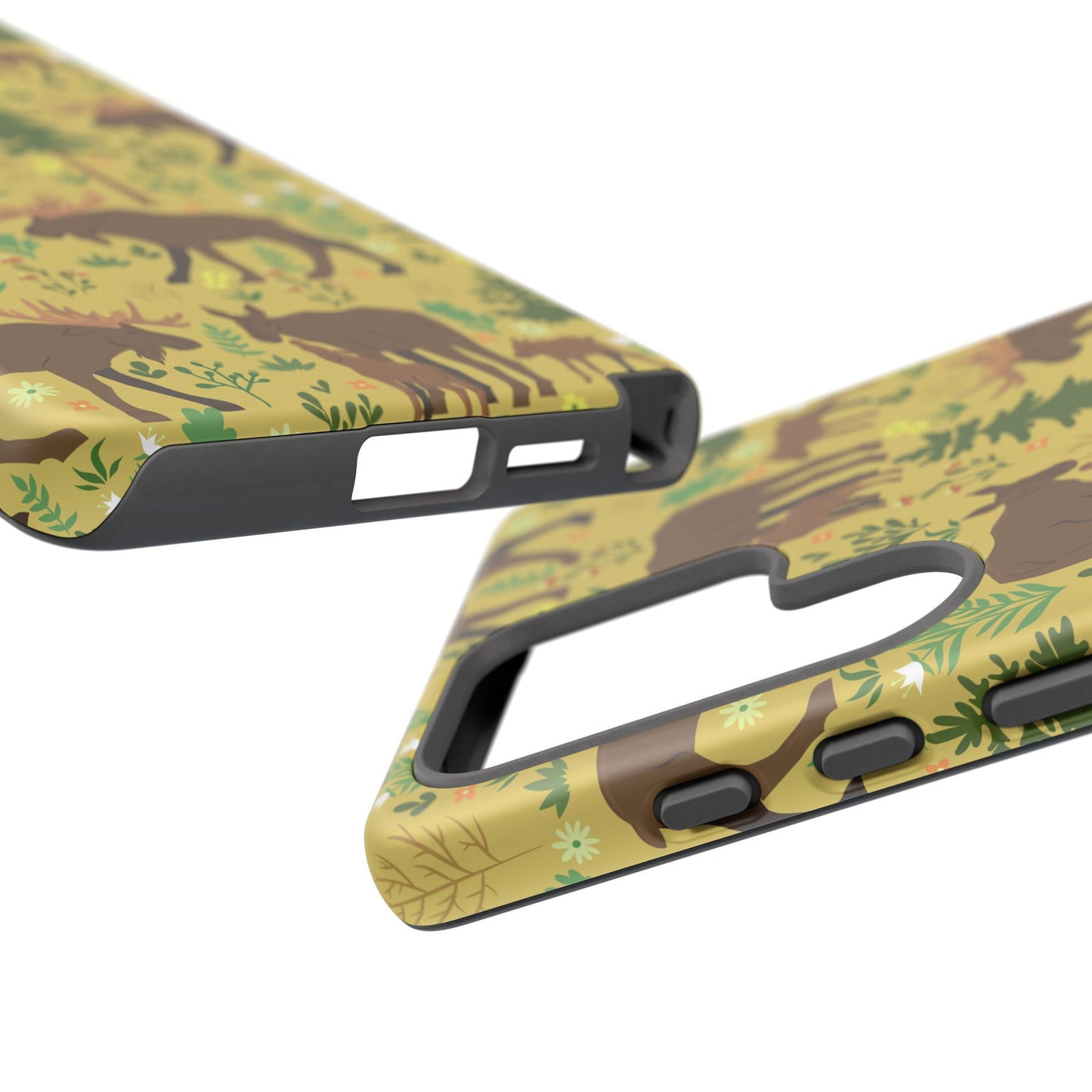 Moose Phone Case - Nature Lover's Accessory, Gifts for Outdoorsy Friends, Wildlife Decor, Eco-Friendly Cover, Forest Adventure Gear - MaisonThreadory