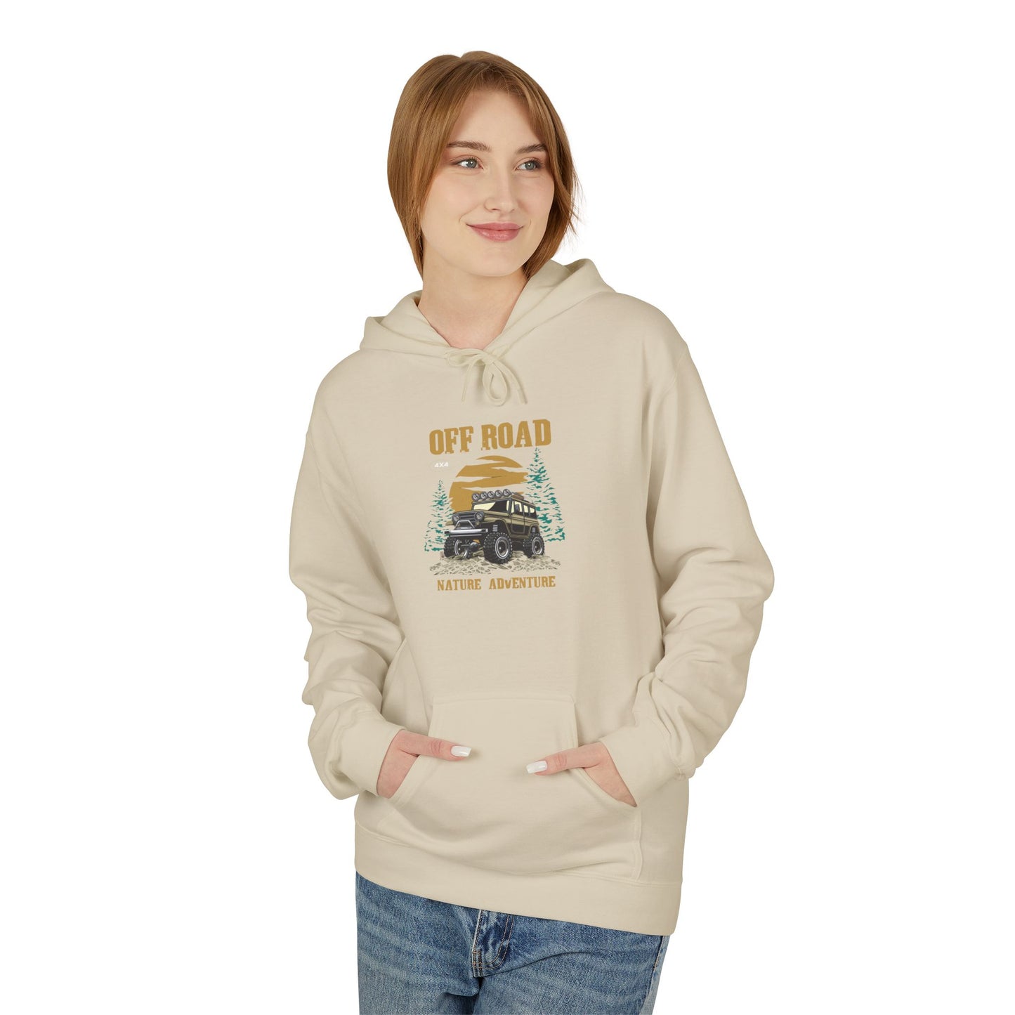 Adventure Off Road Hoodie - Perfect for Outdoor Lovers, Nature Trips, Camping, Gift for Adventurers, Road Trip Essentials