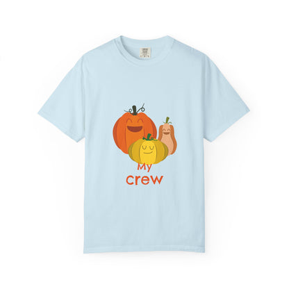 Cute Pumpkin Family T-Shirt, Fall Apparel, Halloween Shirt, Thanksgiving Gift, Harvest Crew Tee, Unisex Seasonal Wear - MaisonThreadory