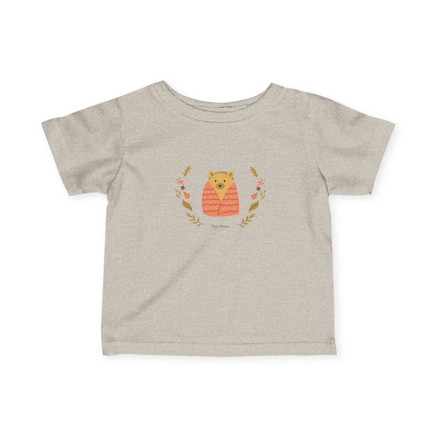Adorable Baby Bear Tee, Infant T-Shirt, Cute Toddler Top, Cute Baby Gift, Animal Lover Apparel - MaisonThreadory