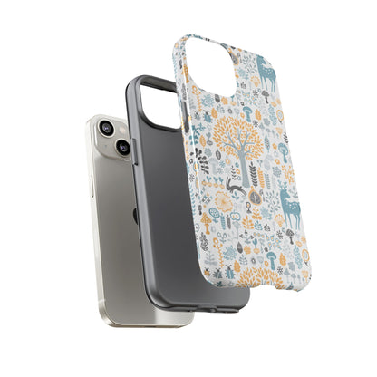 Nature-Inspired Phone Case, Durable Protective Cover, Bohemian Phone Accessory, Symbol of Strength, Eco-Friendly Gift