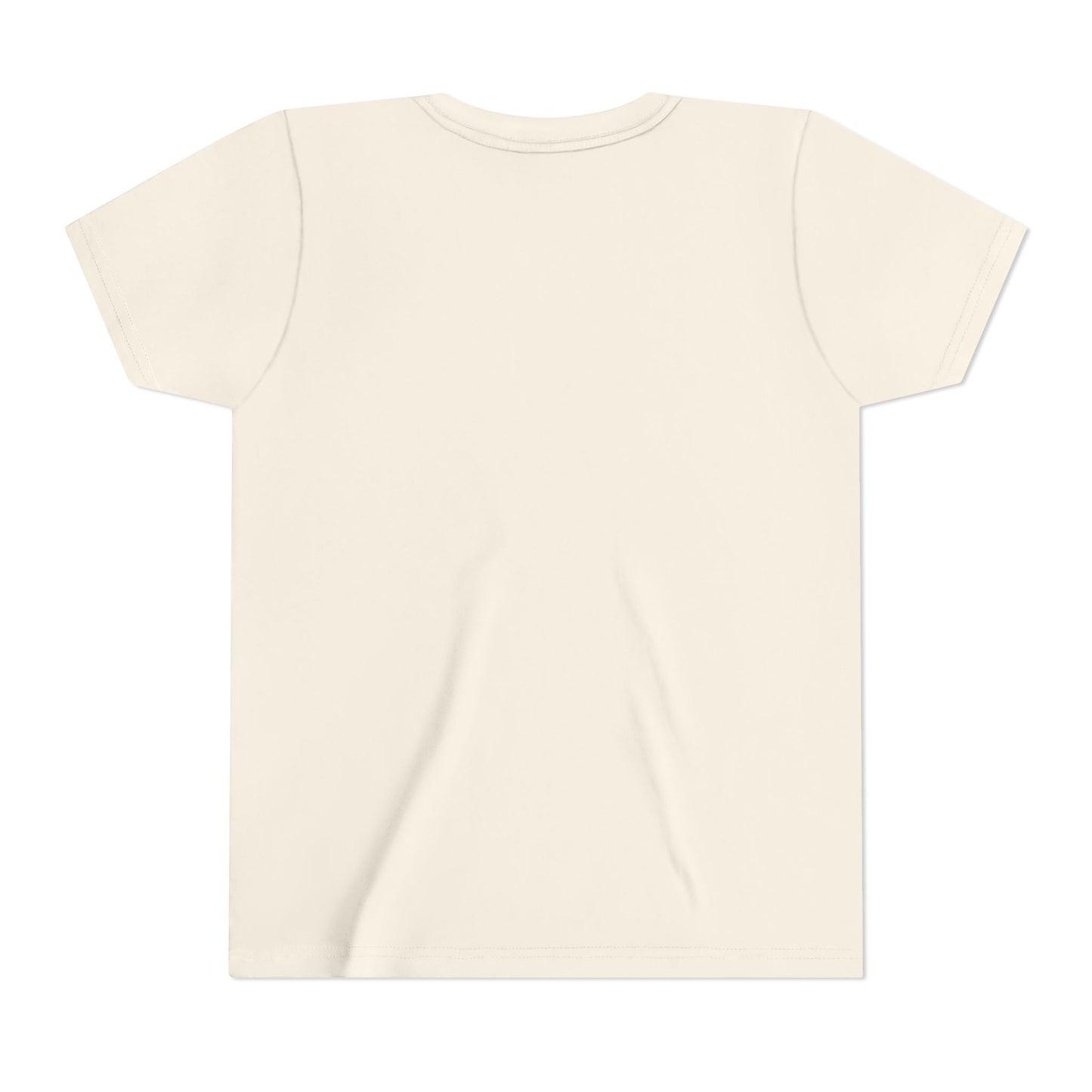 Youth Short Sleeve Tee with Fun Boo Sheet Design, Cool Summer Top, Humorous Kids Apparel, Gift for Halloween, Casual Wear, Playful T-Shirt - MaisonThreadory