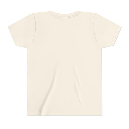 Youth Short Sleeve Tee with Fun Boo Sheet Design, Cool Summer Top, Humorous Kids Apparel, Gift for Halloween, Casual Wear, Playful T-Shirt - MaisonThreadory