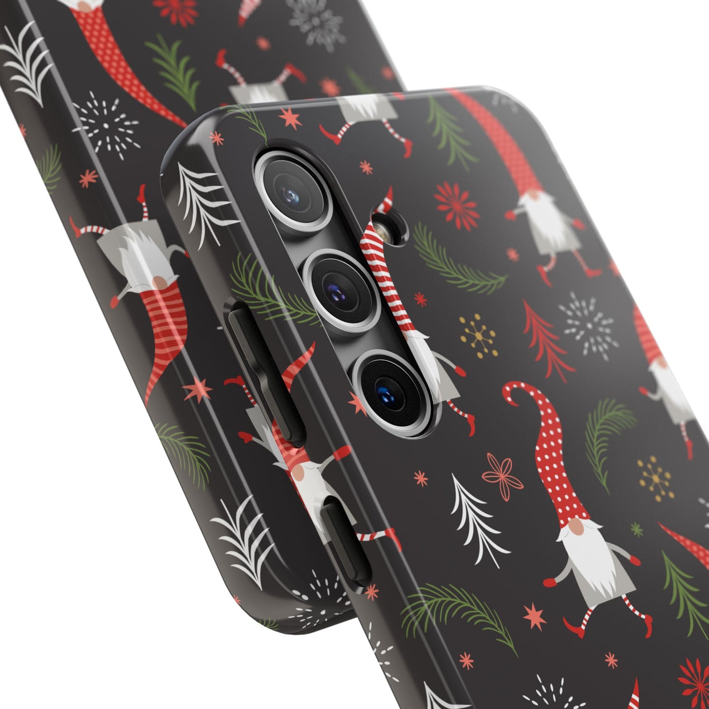Gnomes & Holiday Cheer Tough Phone Cases, Cute Phone Accessories, Holiday Gift, Gnome Phone Cover, Festive Phone Protection, Winter Decor