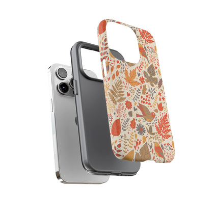 Floral Phone Case - Tough Cases for Nature Lovers, Stylish Cover, Nature-Themed Gift, Phone Accessories, Fall Aesthetic