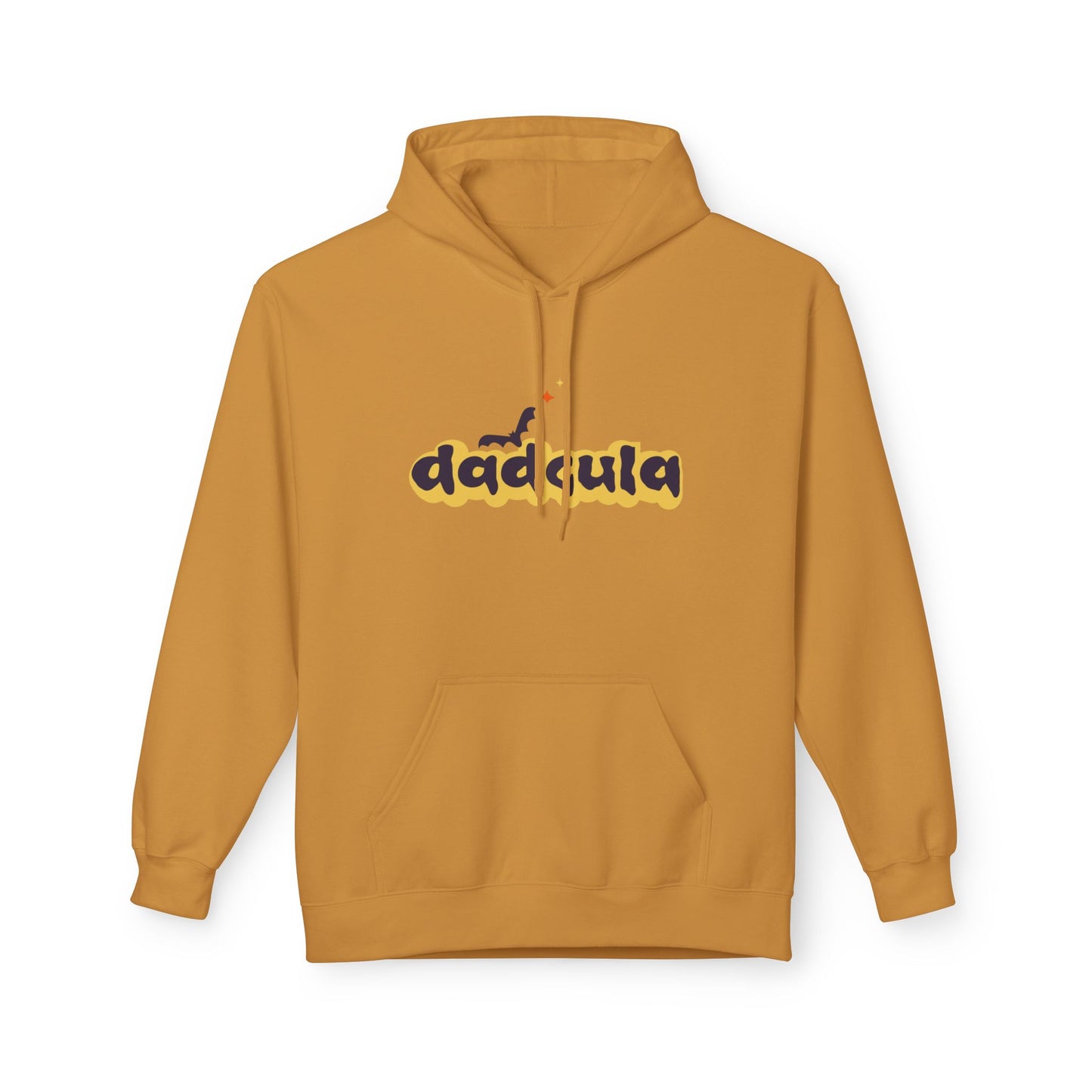 Dramatic Fleece Hoodie with Unique Design, Cozy Fall Apparel, Great for Halloween, Casual Wear, Gift for Friends - MaisonThreadory