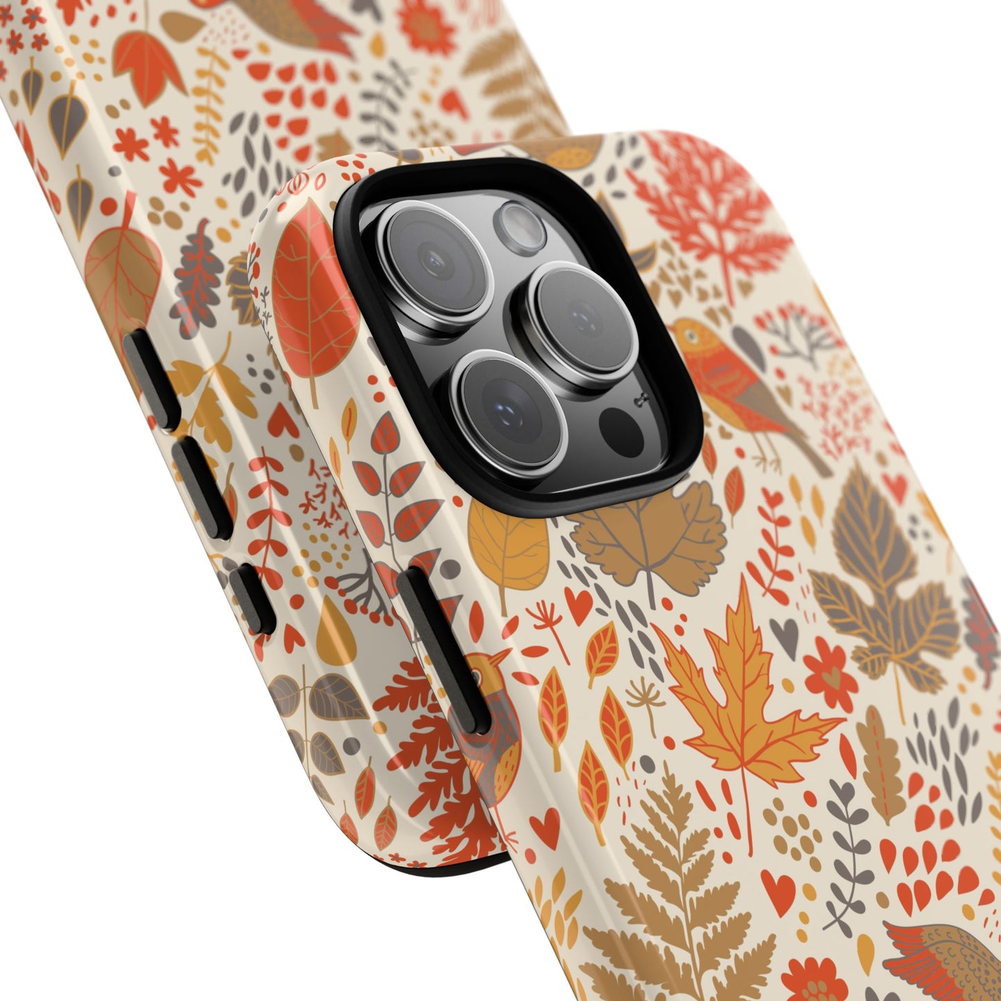 Floral Phone Case - Tough Cases for Nature Lovers, Stylish Cover, Nature-Themed Gift, Phone Accessories, Fall Aesthetic