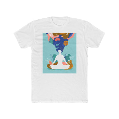 Meditation Vibes Unisex Crew Tee, Yoga Shirt, Mindfulness Apparel, Gift for Meditators, Spiritual T-Shirt, Casual Wear