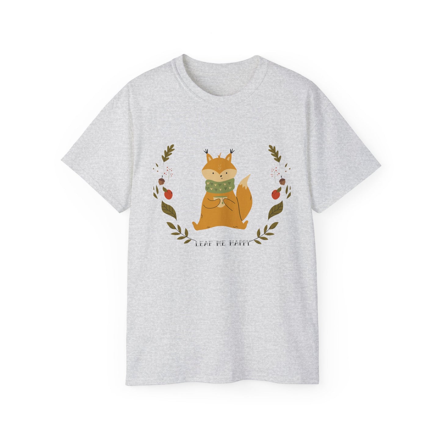 Whimsical Squirrel Tee - Cozy Unisex T-Shirt for Nature Lovers, Perfect Gift for Fall, Cute Wildlife Art, Eco-Friendly Fashion - MaisonThreadory