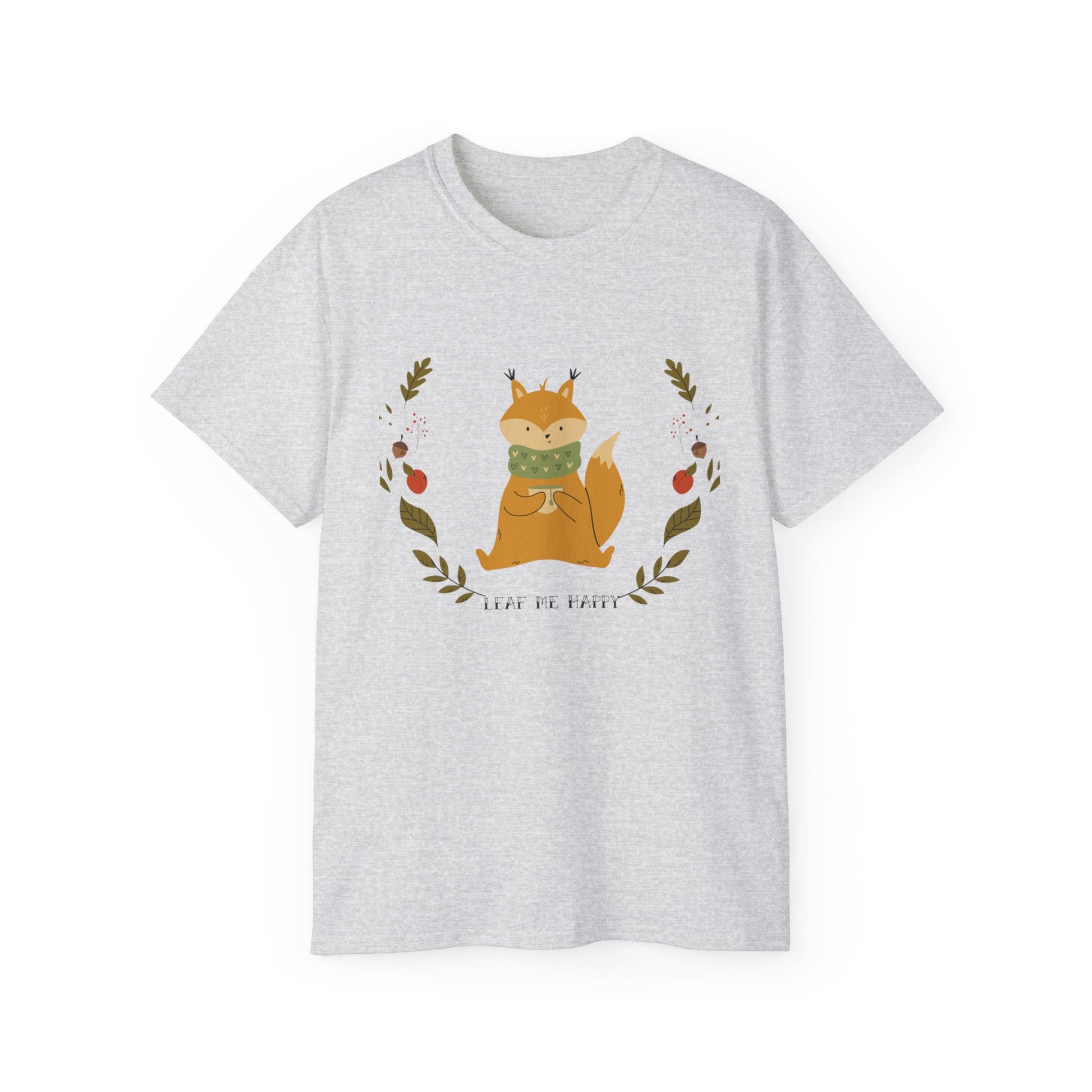 Whimsical Squirrel Tee - Cozy Unisex T-Shirt for Nature Lovers, Perfect Gift for Fall, Cute Wildlife Art, Eco-Friendly Fashion - MaisonThreadory