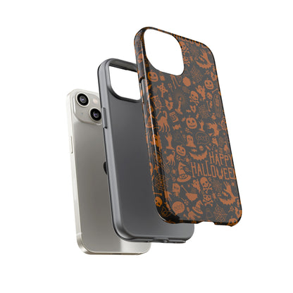 Halloween Phone Case, Tough Cases with Spooky Design, Trick or Treat Accessories, Perfect for Halloween Decor, Gift for Halloween Lovers