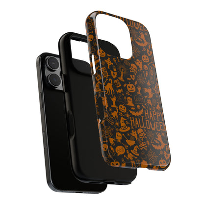 Halloween Phone Case, Tough Cases with Spooky Design, Trick or Treat Accessories, Perfect for Halloween Decor, Gift for Halloween Lovers