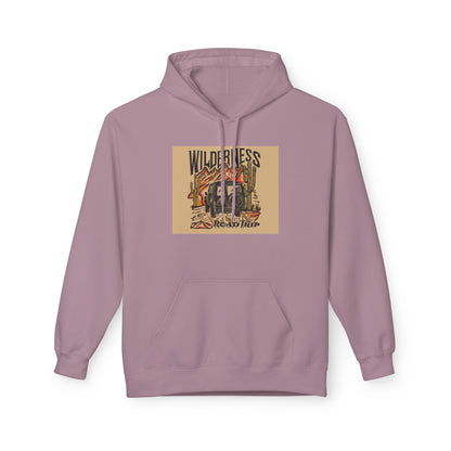 Wilde Bless Fleece Hoodie - Unisex, Cozy Style, Perfect for Casual Wear, Gifts, Outdoor Adventures, Festivals - MaisonThreadory