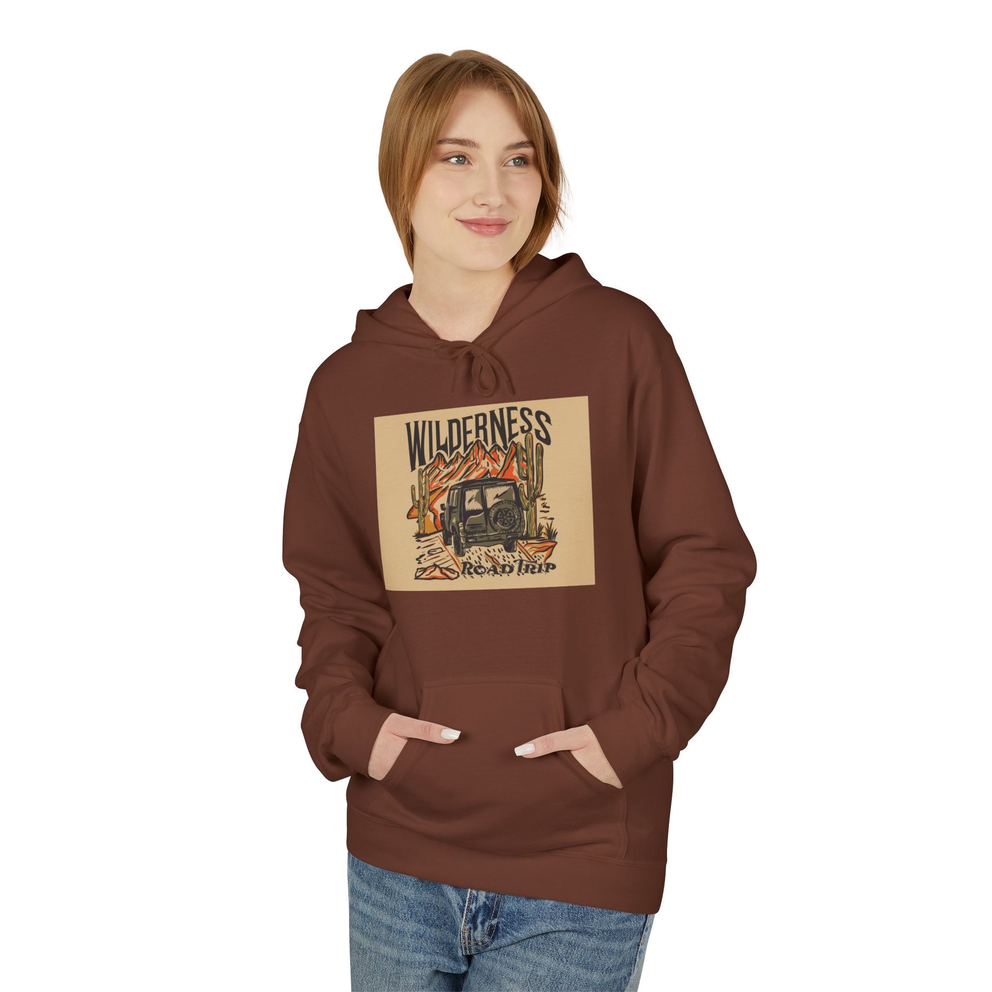 Wilde Bless Fleece Hoodie - Unisex, Cozy Style, Perfect for Casual Wear, Gifts, Outdoor Adventures, Festivals - MaisonThreadory