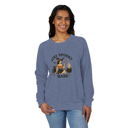 Stay Spooky Babe Unisex French Terry Raglan Crewneck Sweatshirt, Cozy Halloween Apparel, Perfect for Fall Celebrations, Unique Gift [...]
