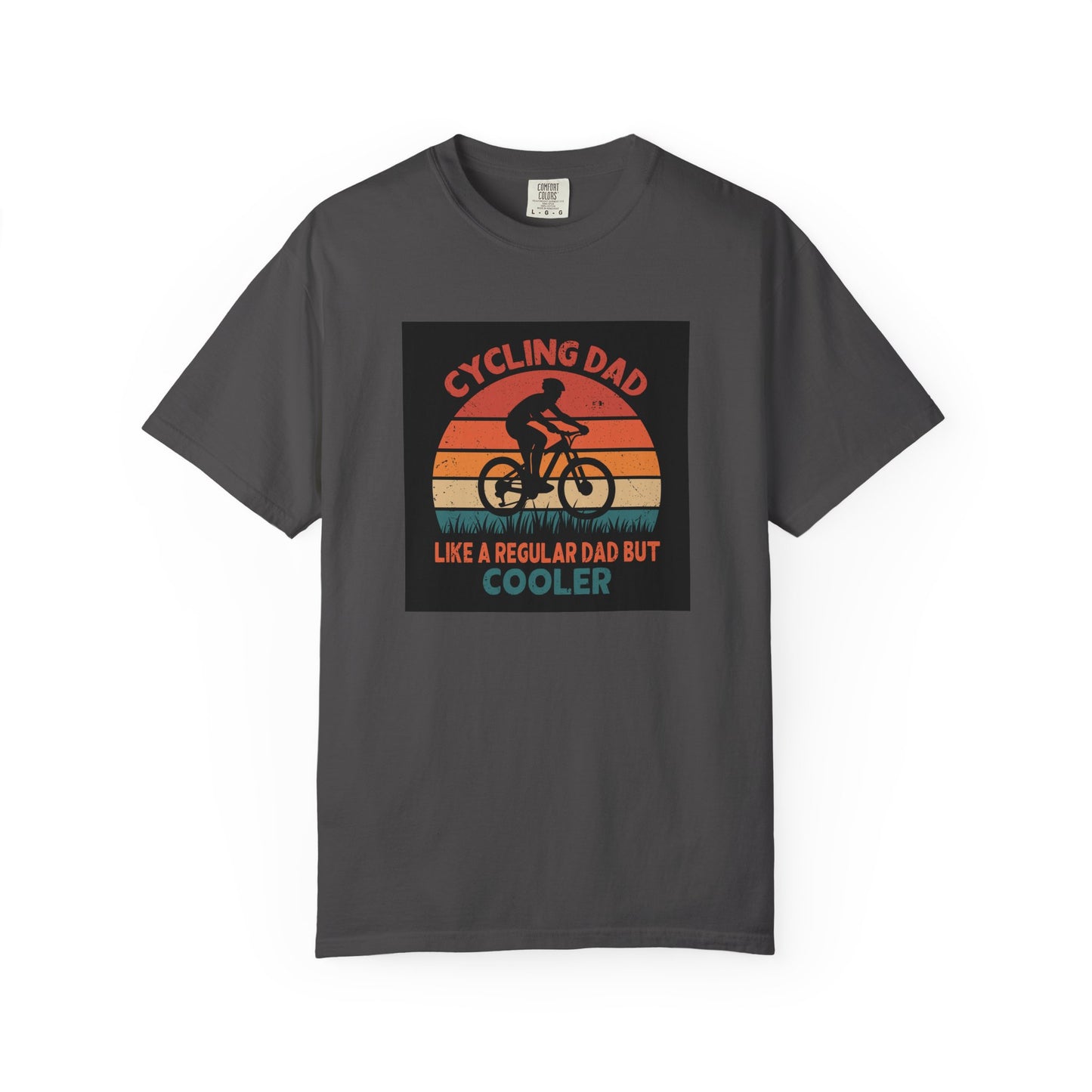Cycling Dad T-Shirt, Vintage Bike Shirt for Dads, Perfect Gift for Father's Day, Cycling Enthusiasts Tee, Casual Family Gift - MaisonThreadory
